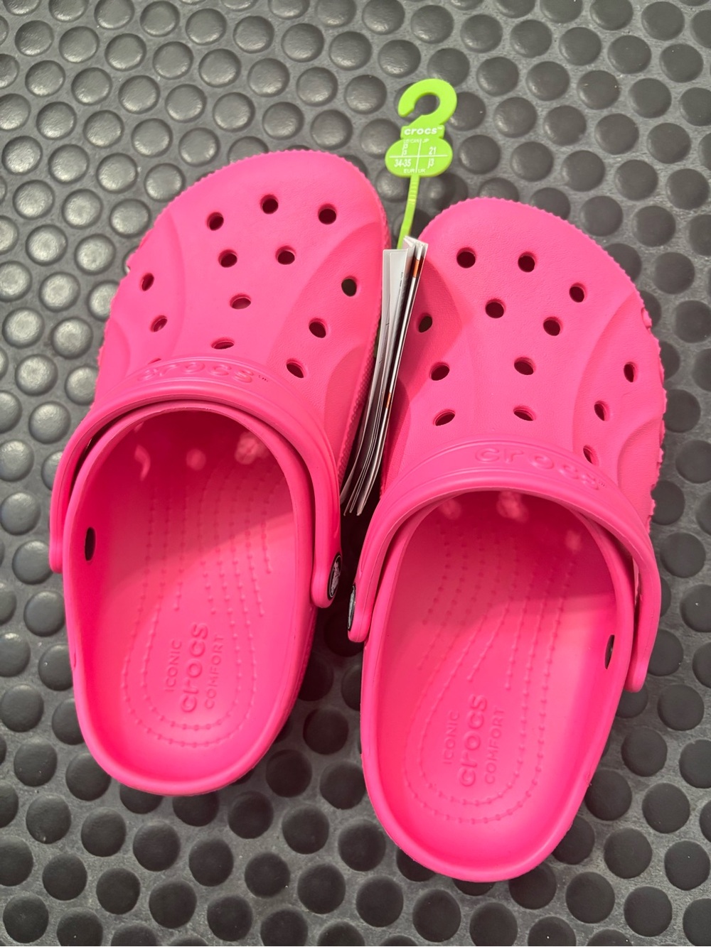 CROCS Kids Classic Clog in Hot Pink BAYA